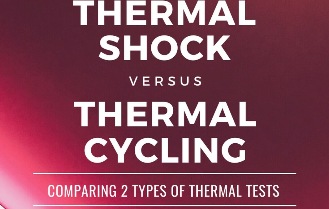 Thermal shock vs. Thermal cycling